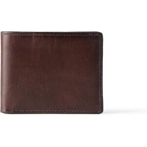 Men's Brown Classic Leather Bifold Stylish Wallet Card Slip Pocket Designed